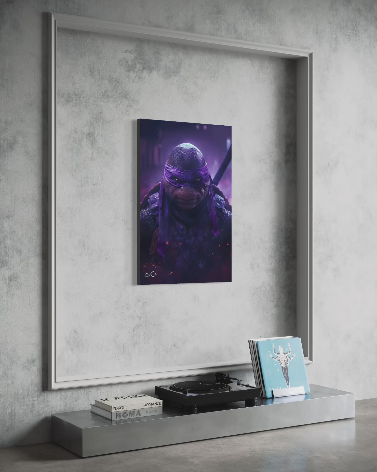 Purple mask